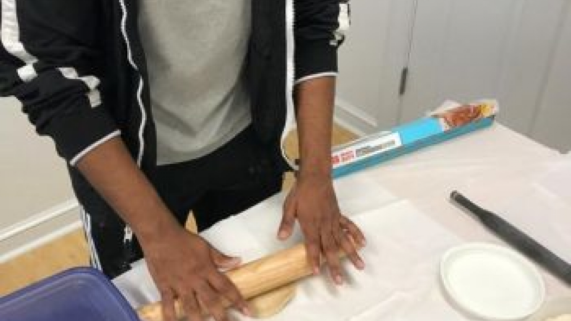 Rolling dough