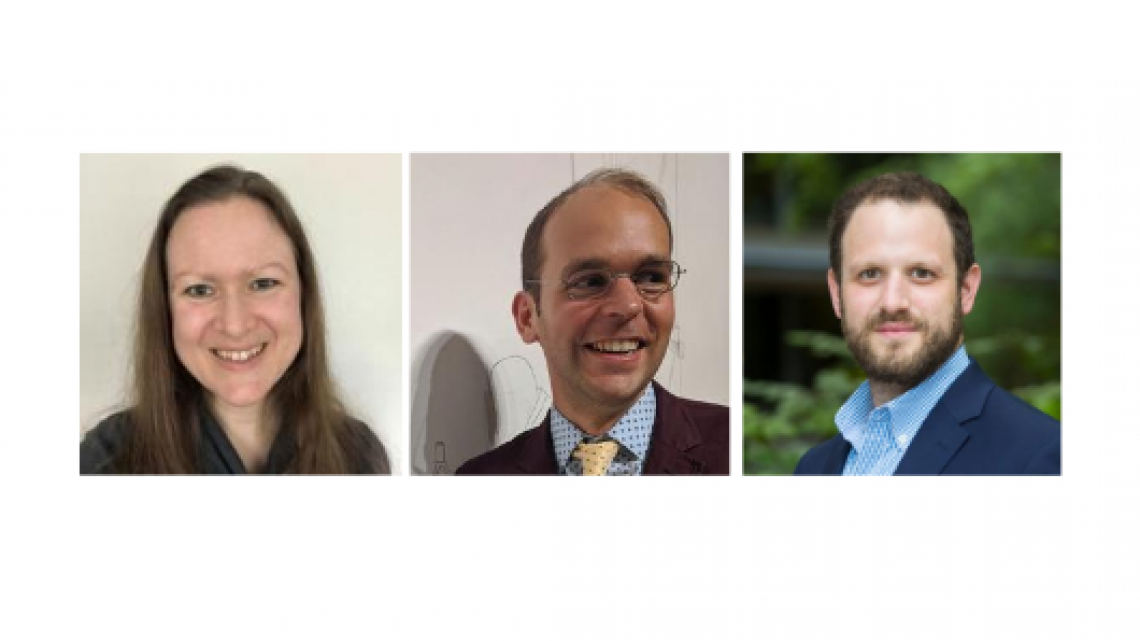 New AMES faculty: Sarah Baker, William Carroll, Eli Sperling