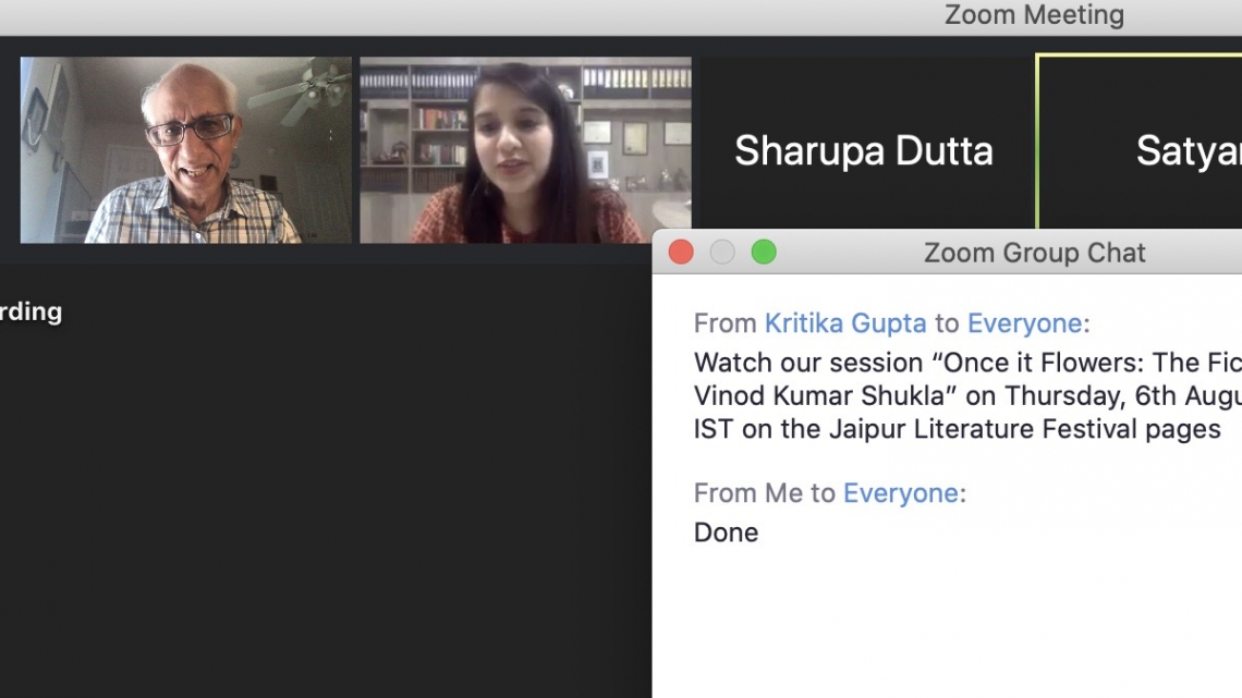 Satti Khanna speaks with writer and translator Mohini Gupta