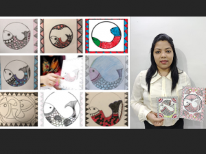 Madhubani art and University of Delhi, Professor Priyanka Singh