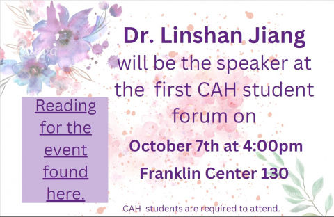 Linshan Jiang-CAH Forum